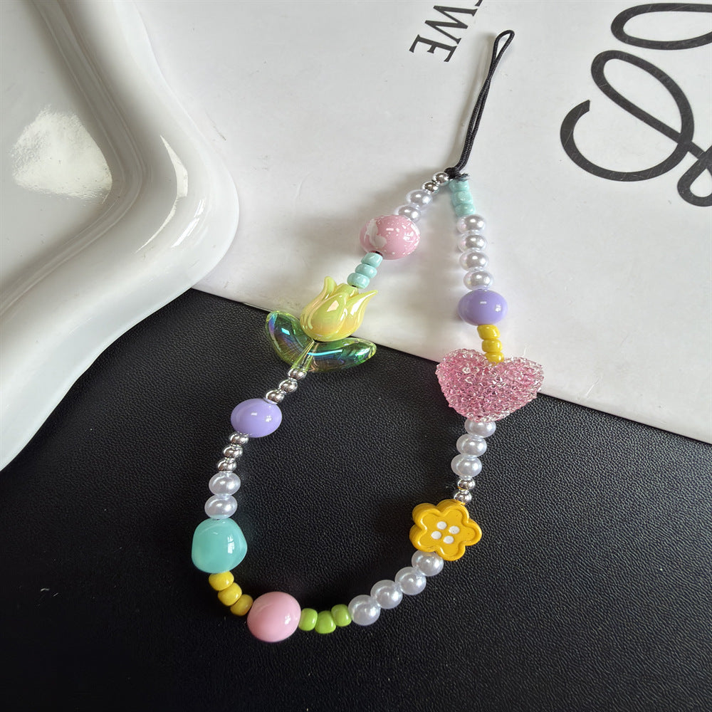 Colorful Charm Beaded Necklace Kalsten