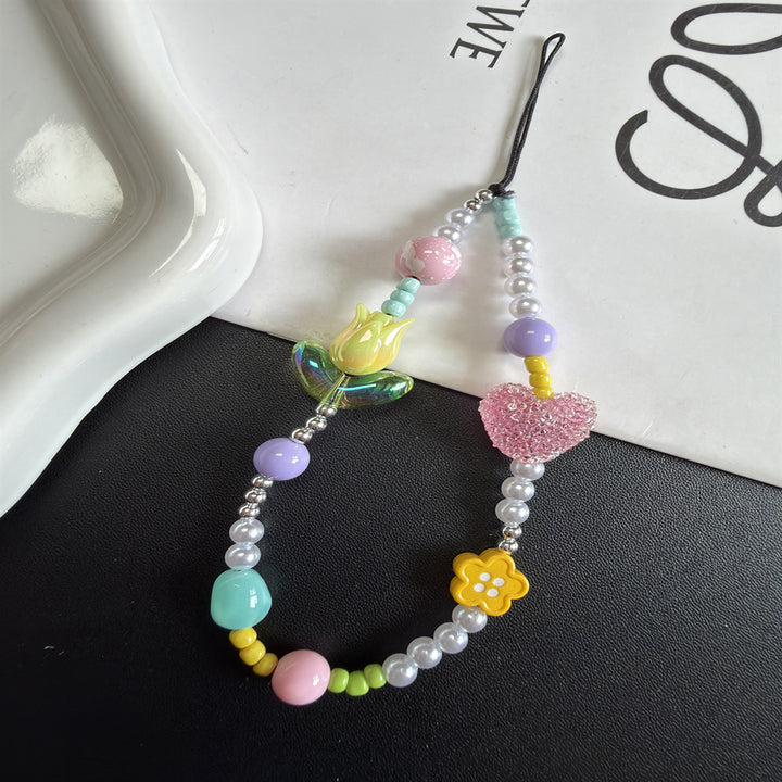 Colorful Charm Beaded Necklace Kalsten