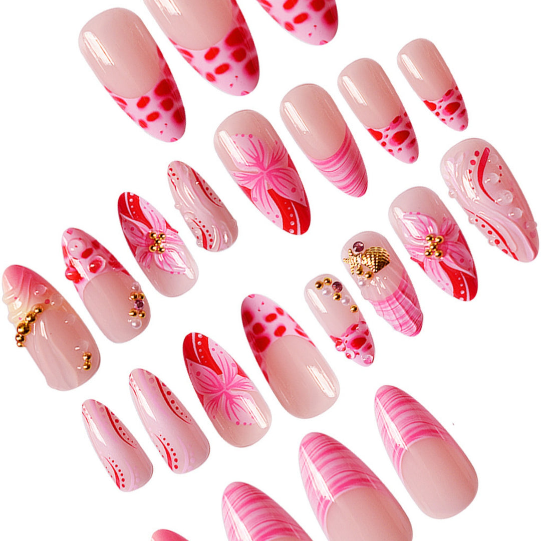 Decorative Stiletto Nail Art Extensions Kalsten