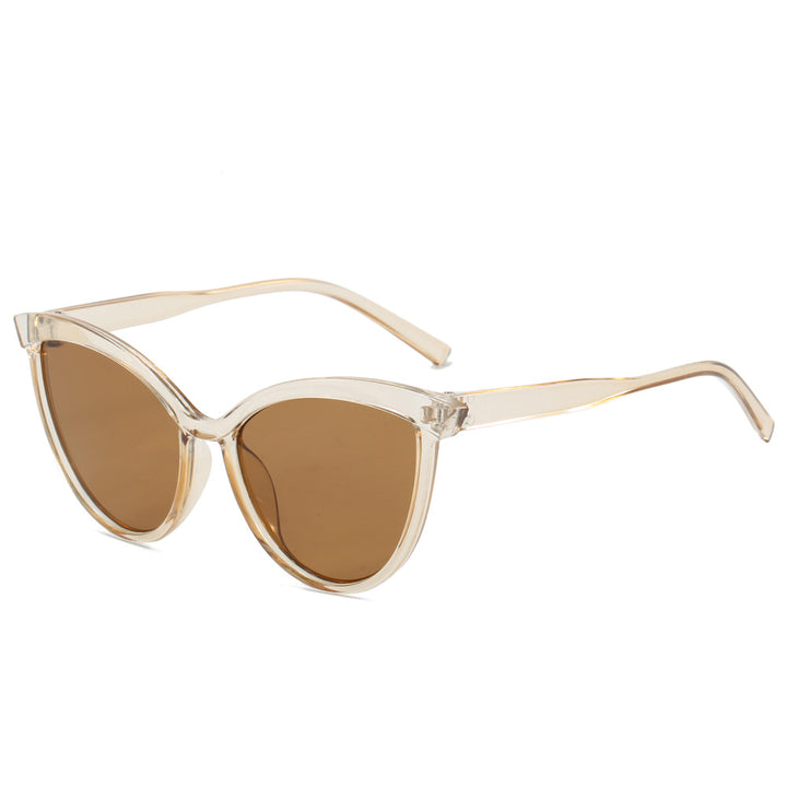 Ladies Elegant Cat-Eye Sunglasses with UV Protection and High-Quality Frame Kalsten