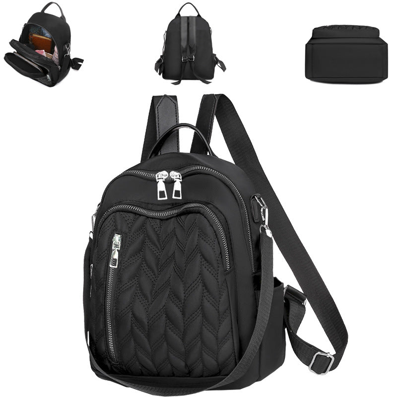 Women's Quilted Multi-Functional Backpack Kalsten