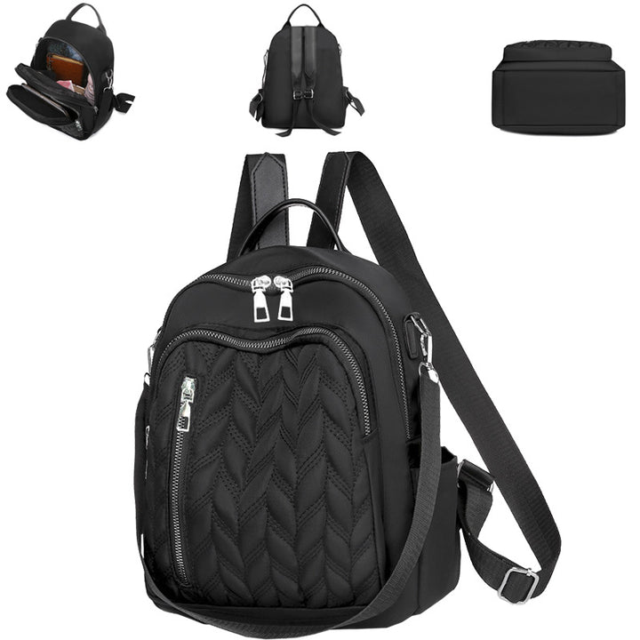 Women's Quilted Multi-Functional Backpack Kalsten