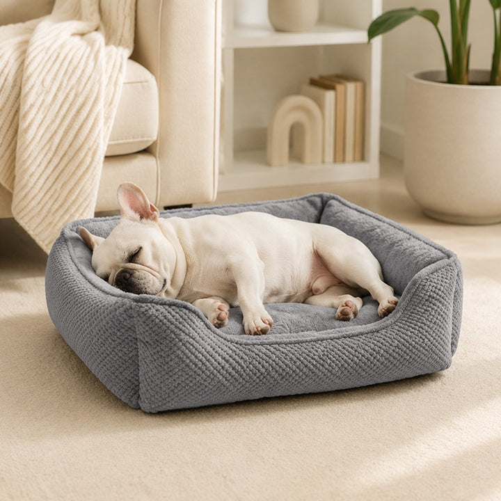 Soft Plush  Lounge   Dog Bed