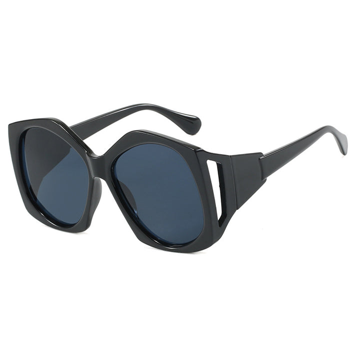 Women oversized sunglasses with futuristic design Kalsten