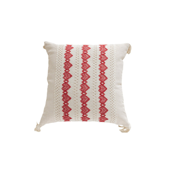 Structured Bohemian Decorative Pillow