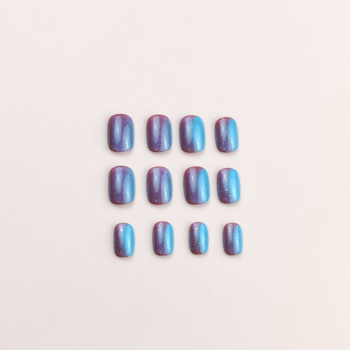 Artistic Press-On Nail Art Enhancements Kalsten