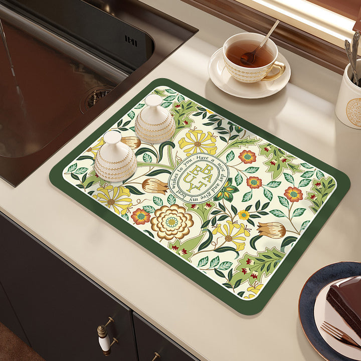 Decorative Kitchen Counter Mat Kalsten