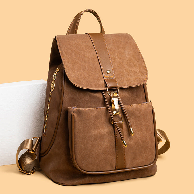 Vintage Leather Backpack Kalsten
