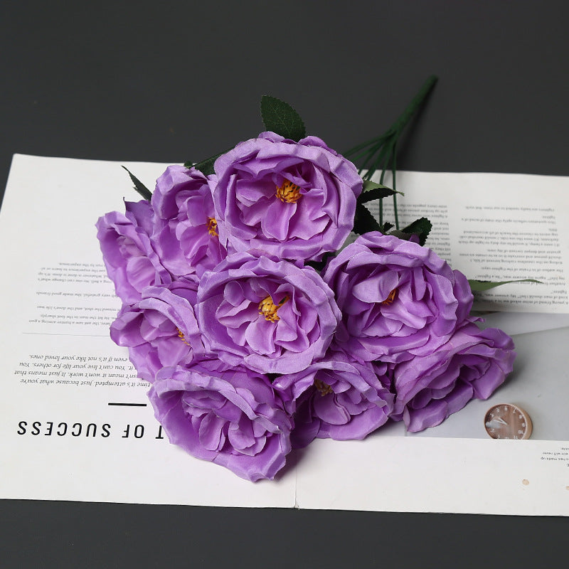 Decorative Artificial Flower Bouquet for Home Display