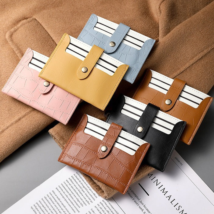 Faux Leather Card Holder Kalsten