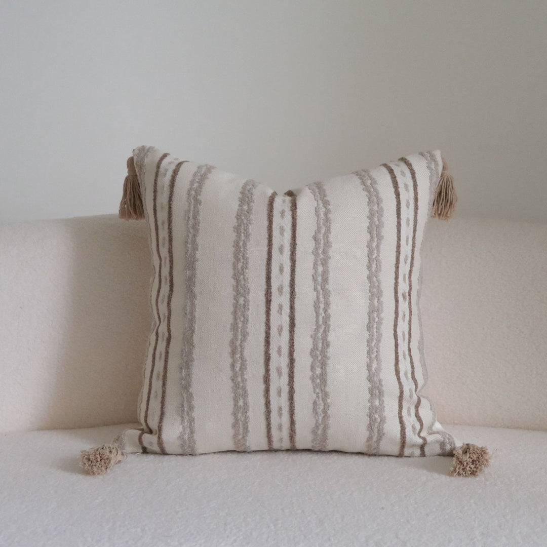 Textured Weave Decorative Cushion for Home Decor