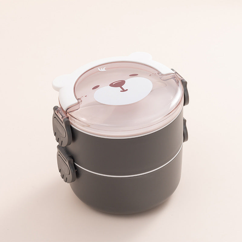 Cute Animal-Themed Food Storage Bowl