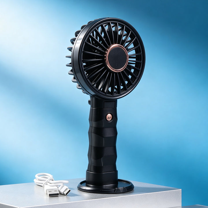 Women's portable handheld fan with powerful battery and innovative spray function Kalsten