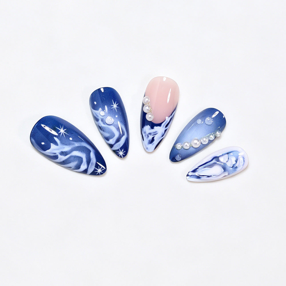 Cosmic Ocean Nail Art Tips Kalsten