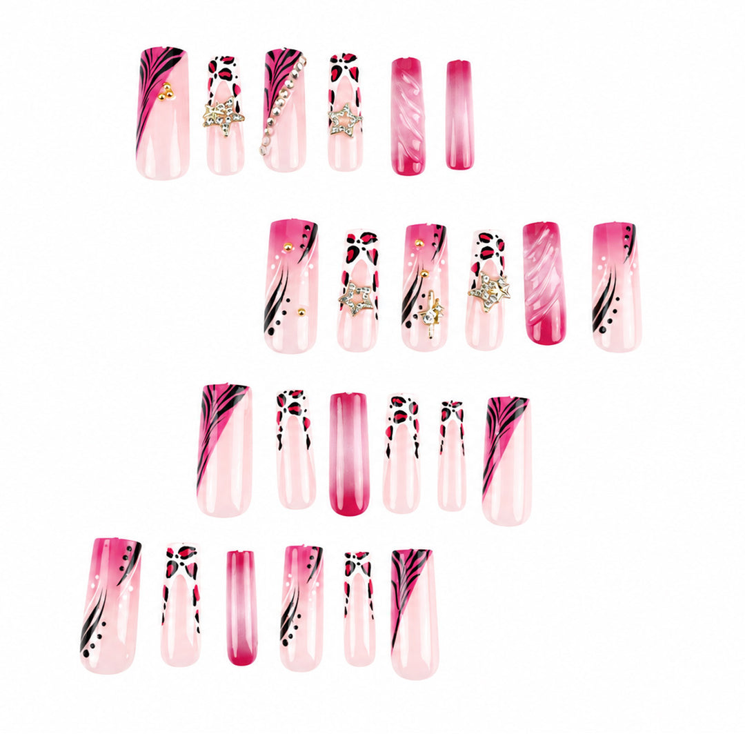 Artistic Themed Press-On Nail Set