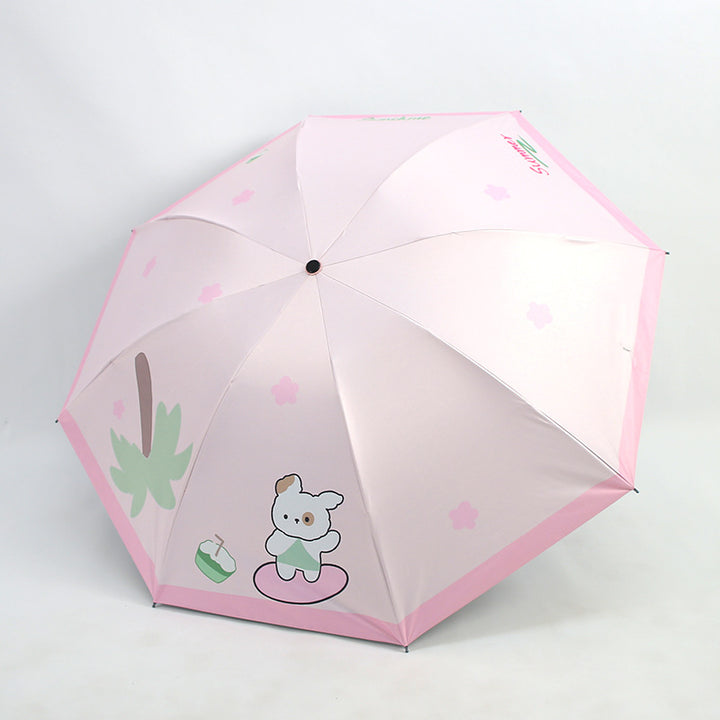 Ladies Folding Umbrella with Cute Design Kalsten
