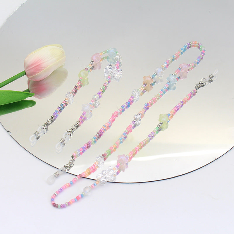 Decorative Beaded Eyewear Chain Kalsten