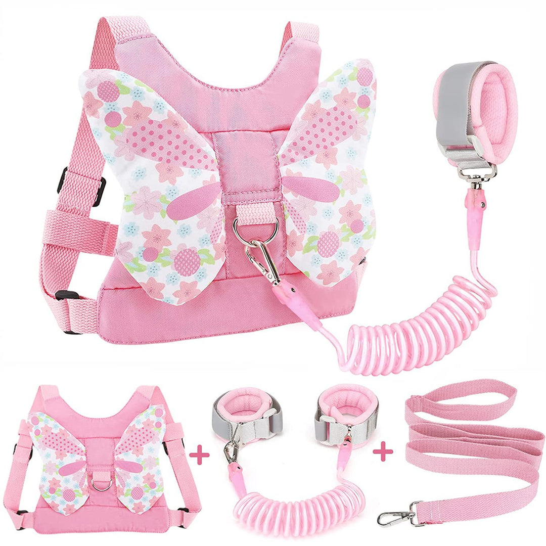 Butterfly-Themed Toddler Harness Backpack Kalsten