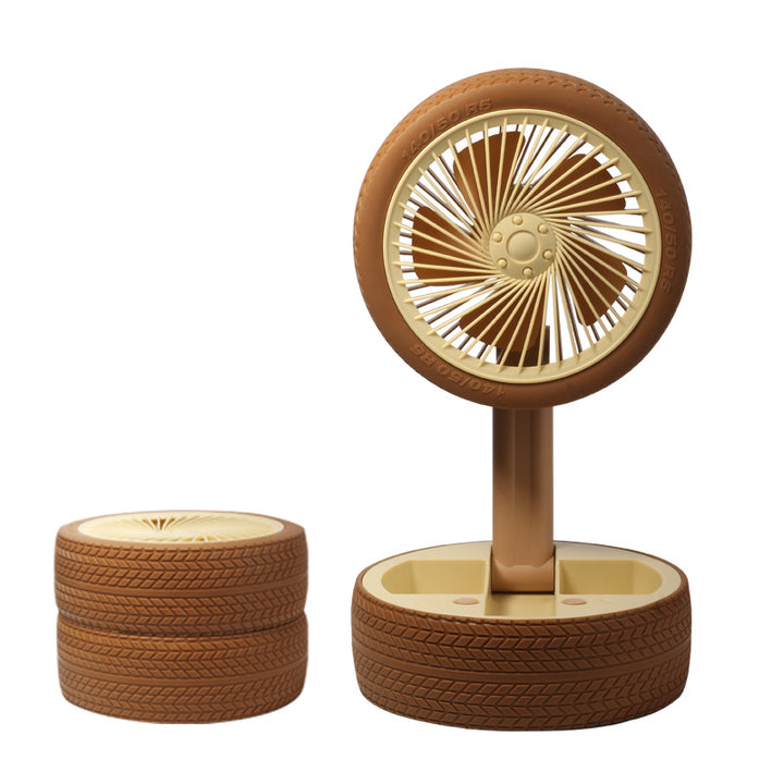 Unisex Funny Stand Fan in Tire Design Kalsten