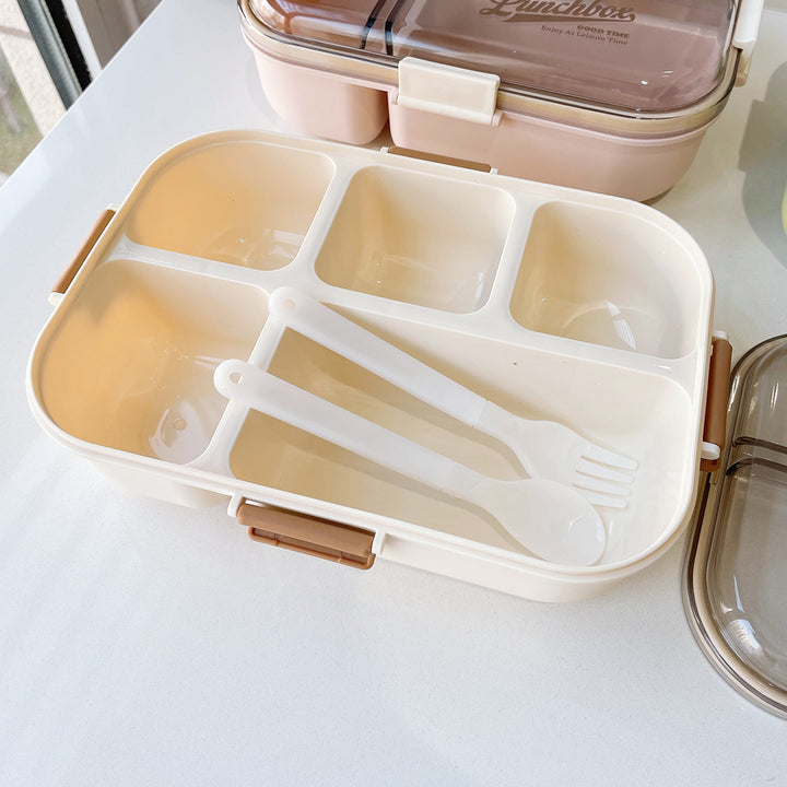 Multi-Compartment Food Storage Bento Container