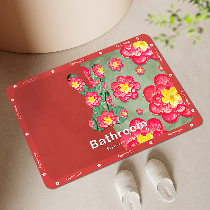 Decorative Bathroom Mat