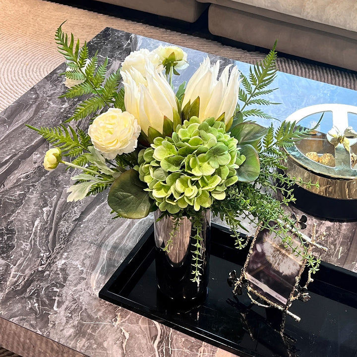 Lifelike Artificial Flower Arrangement