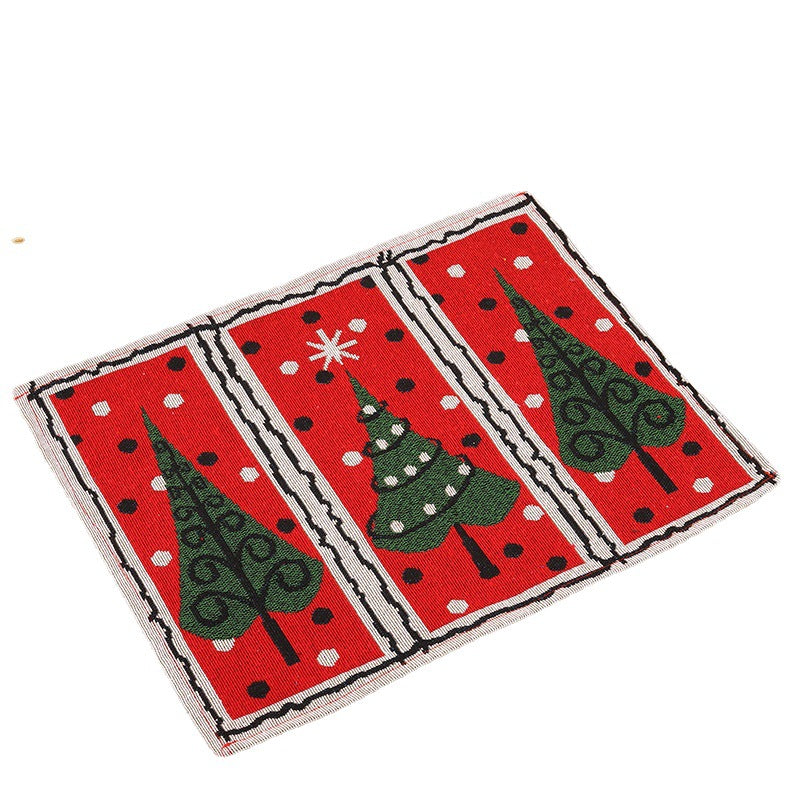 Festive tablecloth with Christmas tree motif Kalsten