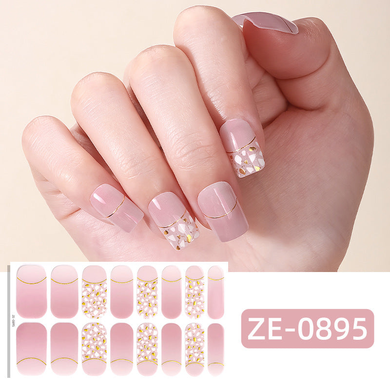 Celestial-Themed Nail Art Wraps