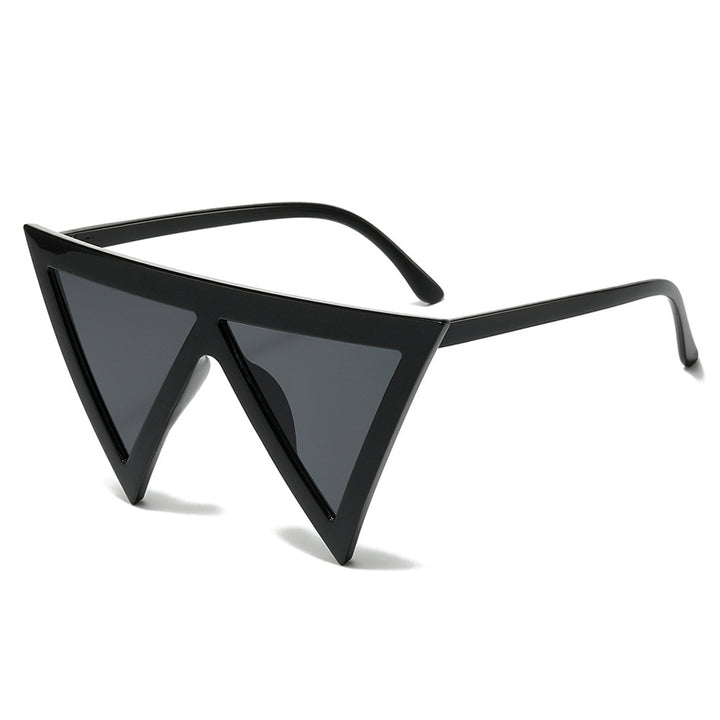 Bold Triangular Frame Sunglasses Kalsten