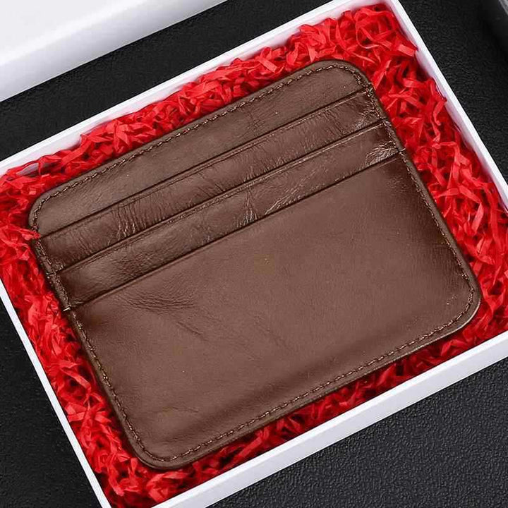 Minimalist Leather Card Holder Kalsten