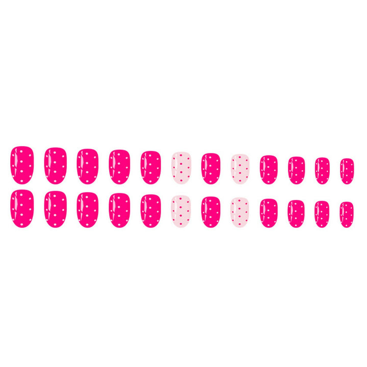 Playful Polka Dot Press-On Nail Set Kalsten