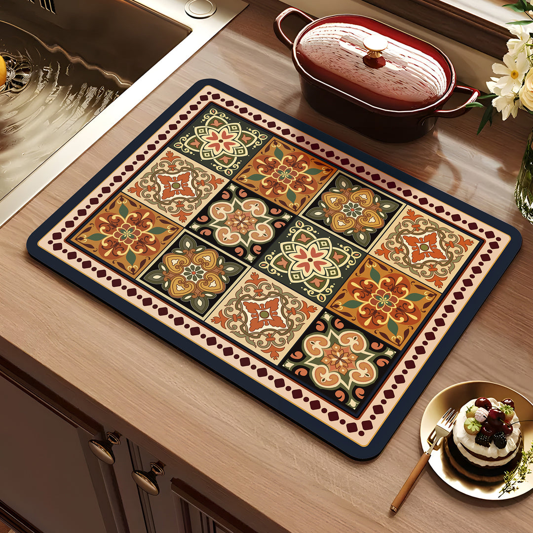Decorative Kitchen Comfort Mat