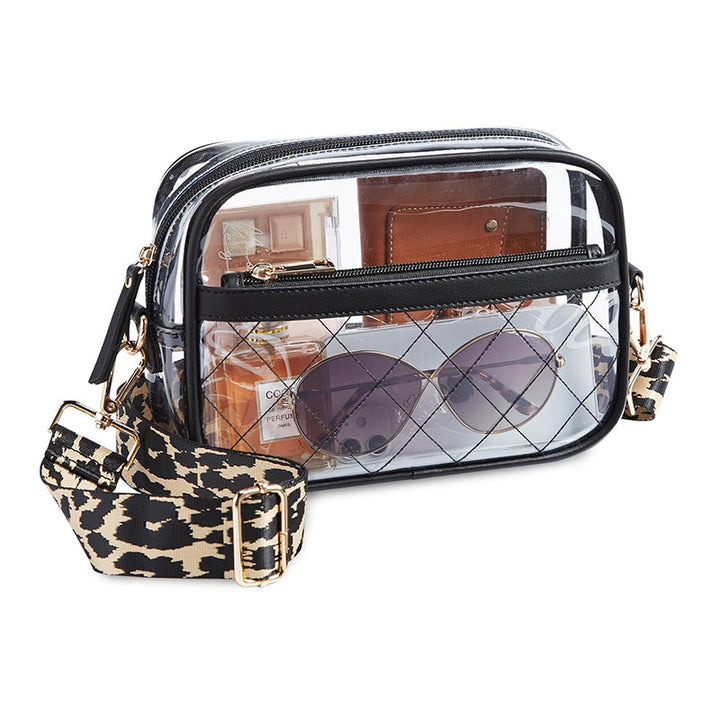 Transparent cosmetic bag with fashionable design Kalsten