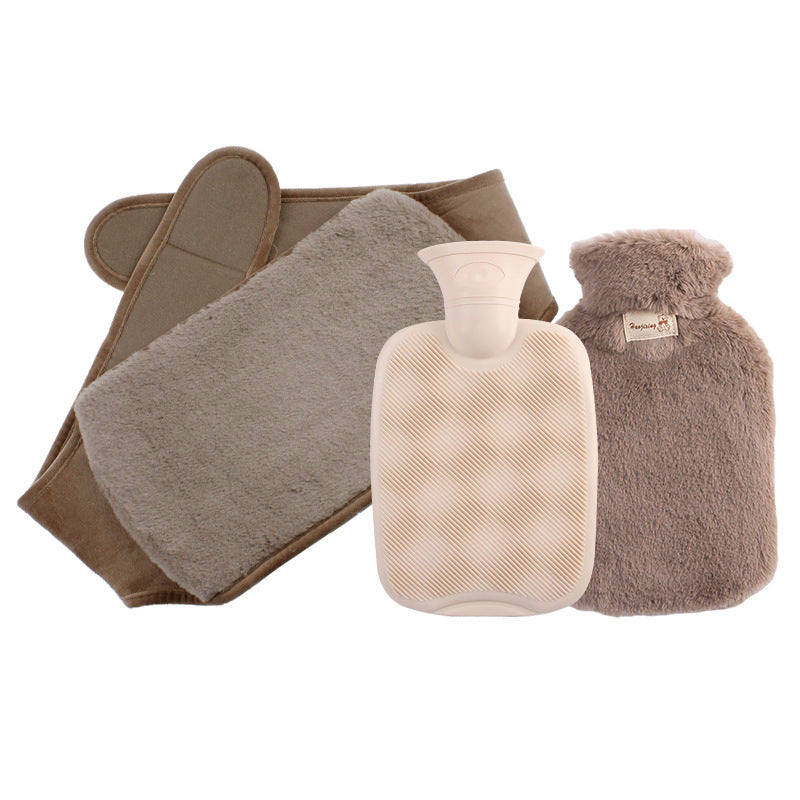 Plush Hot Water Bottle Set Kalsten