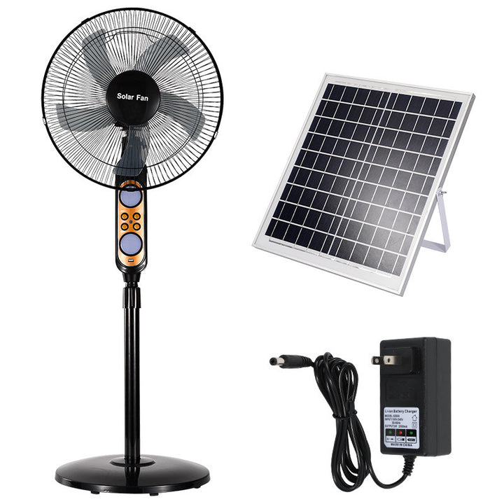 Ladies Solar-Powered Stand Fan Kalsten