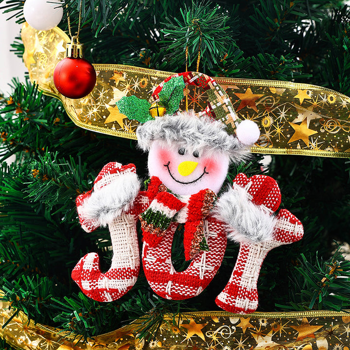 Cute Christmas tree ornament in snowman design Kalsten