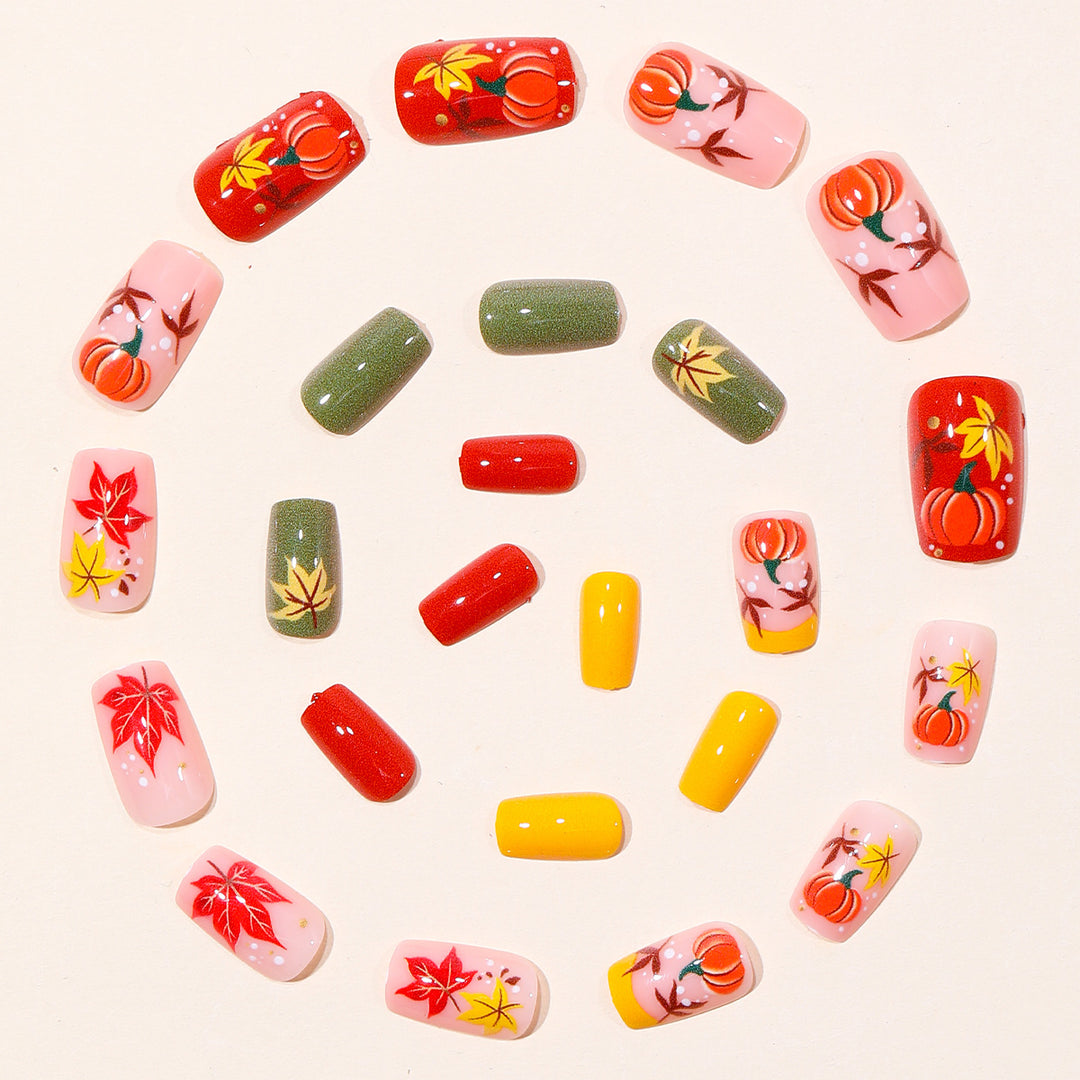 Artistic Seasonal Nail Art Design Kalsten