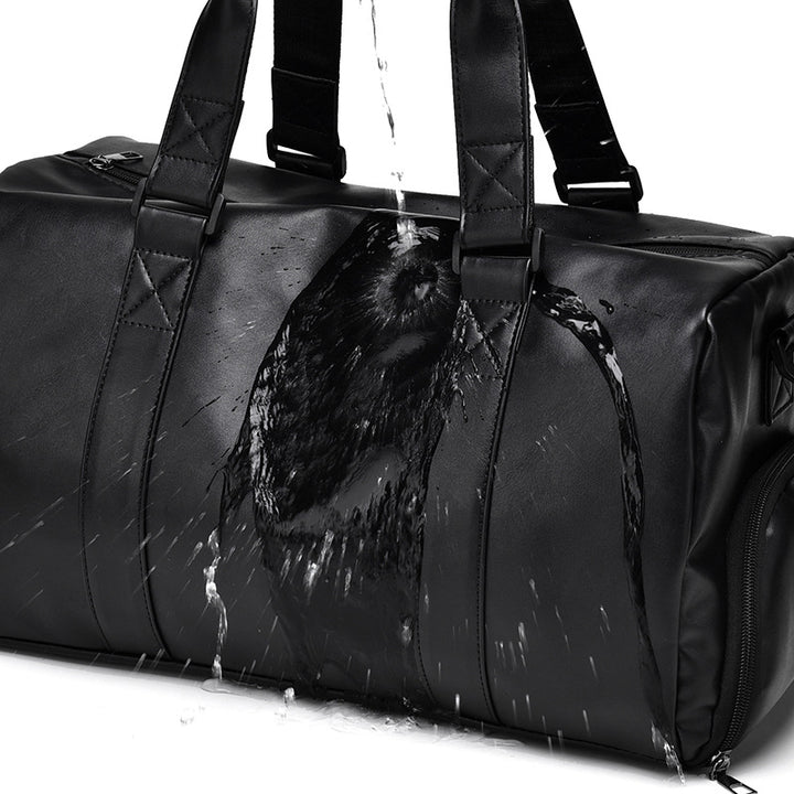 Stylish Leather Gym Bag kalsten