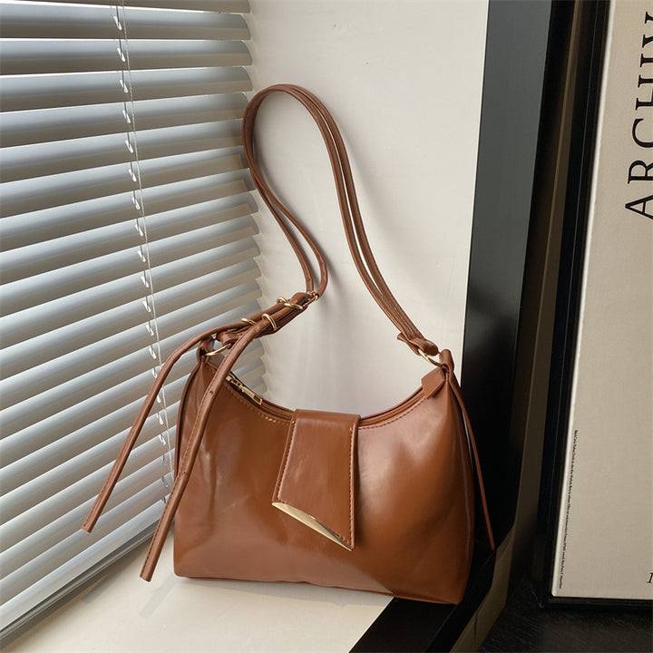 Luxurious Patent Leather Shoulder Bag Kalsten