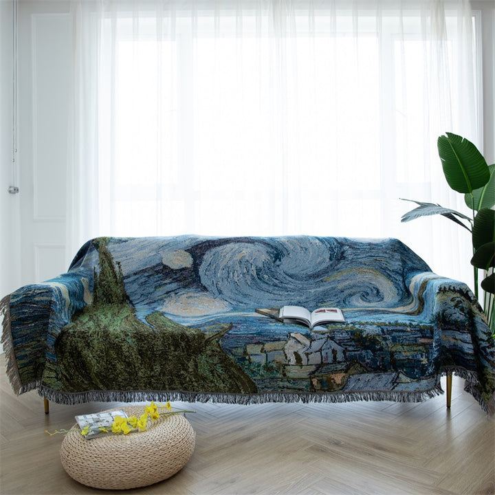 Artistic Tapestry Throw Blanket