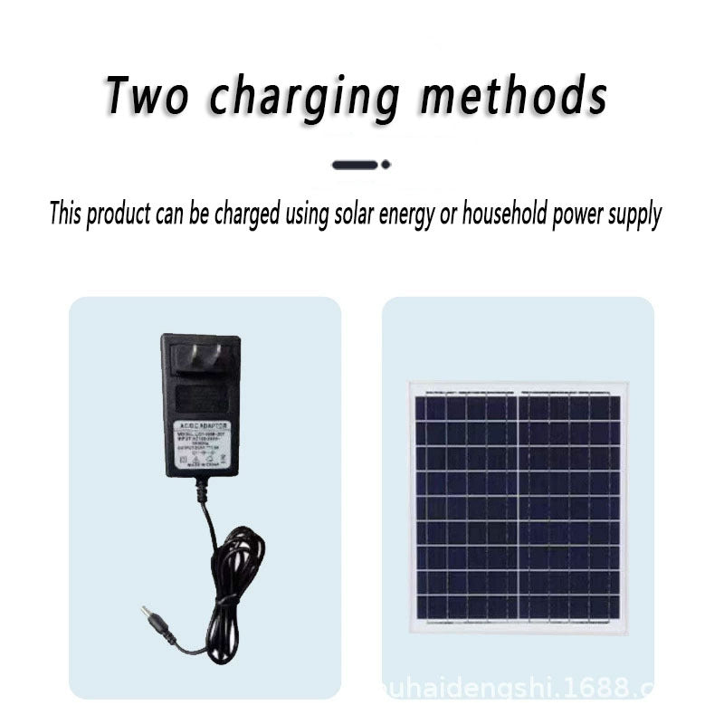 Ladies table fan with remote control and solar operation Kalsten