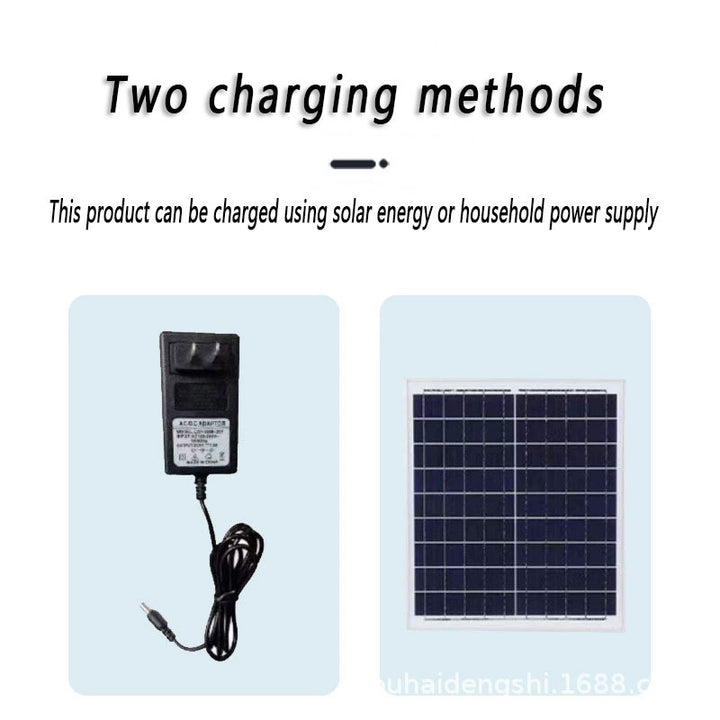 Ladies table fan with remote control and solar operation Kalsten
