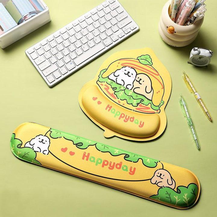 Fun-Themed Keyboard Wrist Rest
