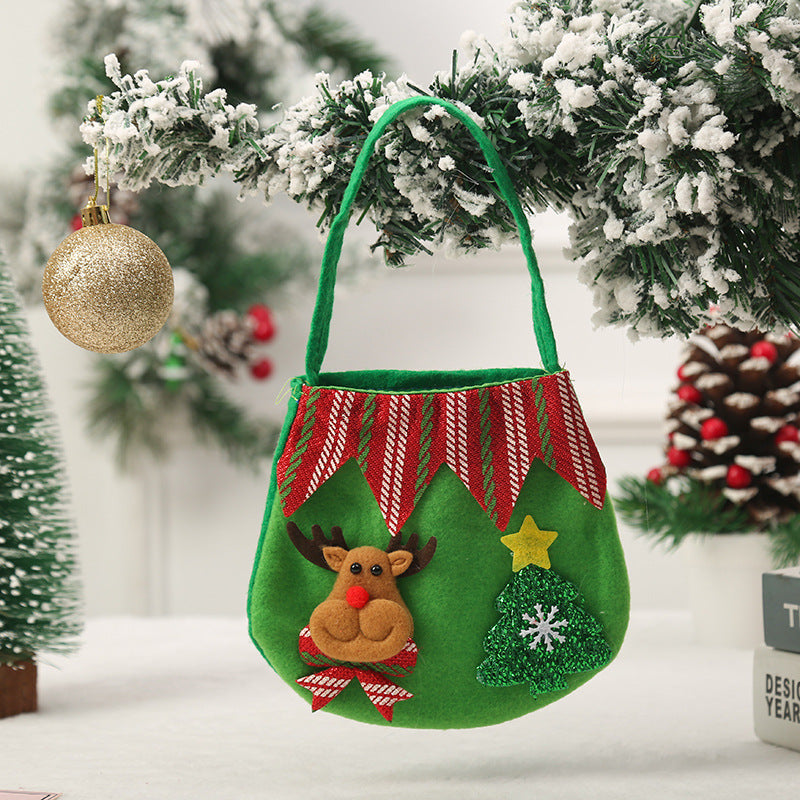 Cute Christmas gnome with gift sack Kalsten