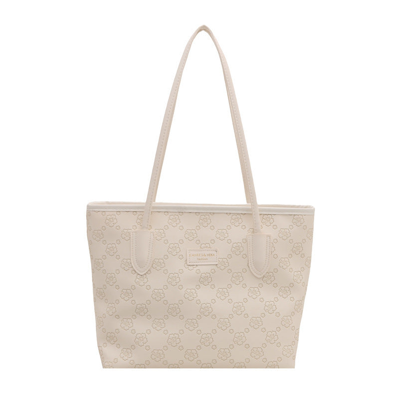 Floral Embossed Tote Bag Kalsten