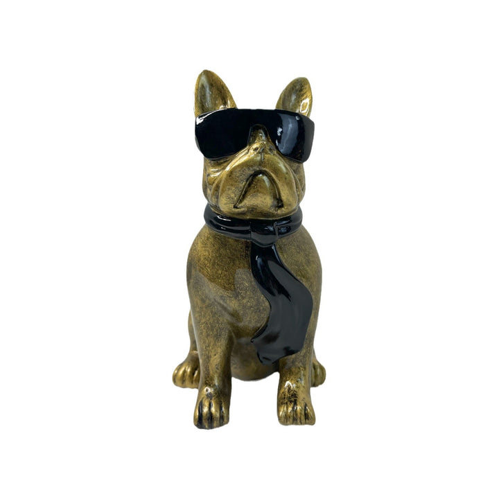 Colorful Bulldog Decoration Figure made of Resin Kalsten