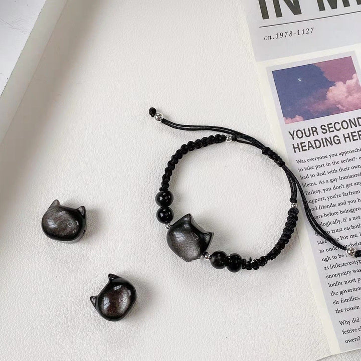 Cat-Themed Charm Bracelet Kalsten