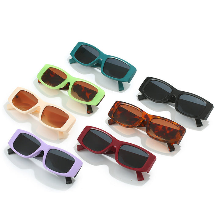 Chunky Retro-Inspired Square Sunglasses Kalsten