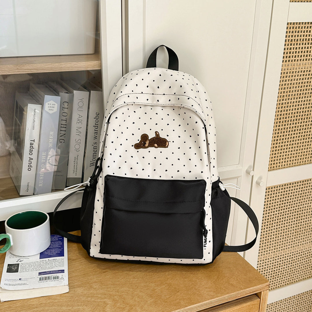 Playful Polka Dot Animated Backpack Kalsten