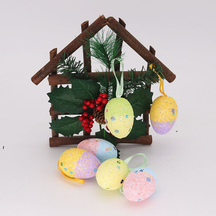 Decorative Sparkling Easter Egg Ornaments Kalsten
